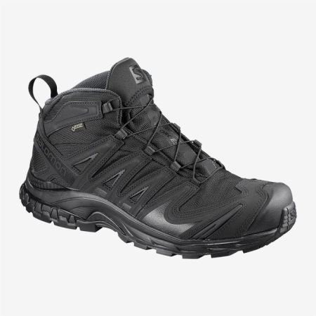 Botas Tacticas Salomon XA FORCES MID GTX Hombre Negras (ES-YXLN)